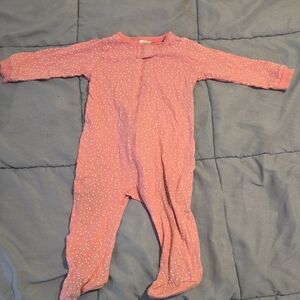 Pink Polka Dot Kids One Piece